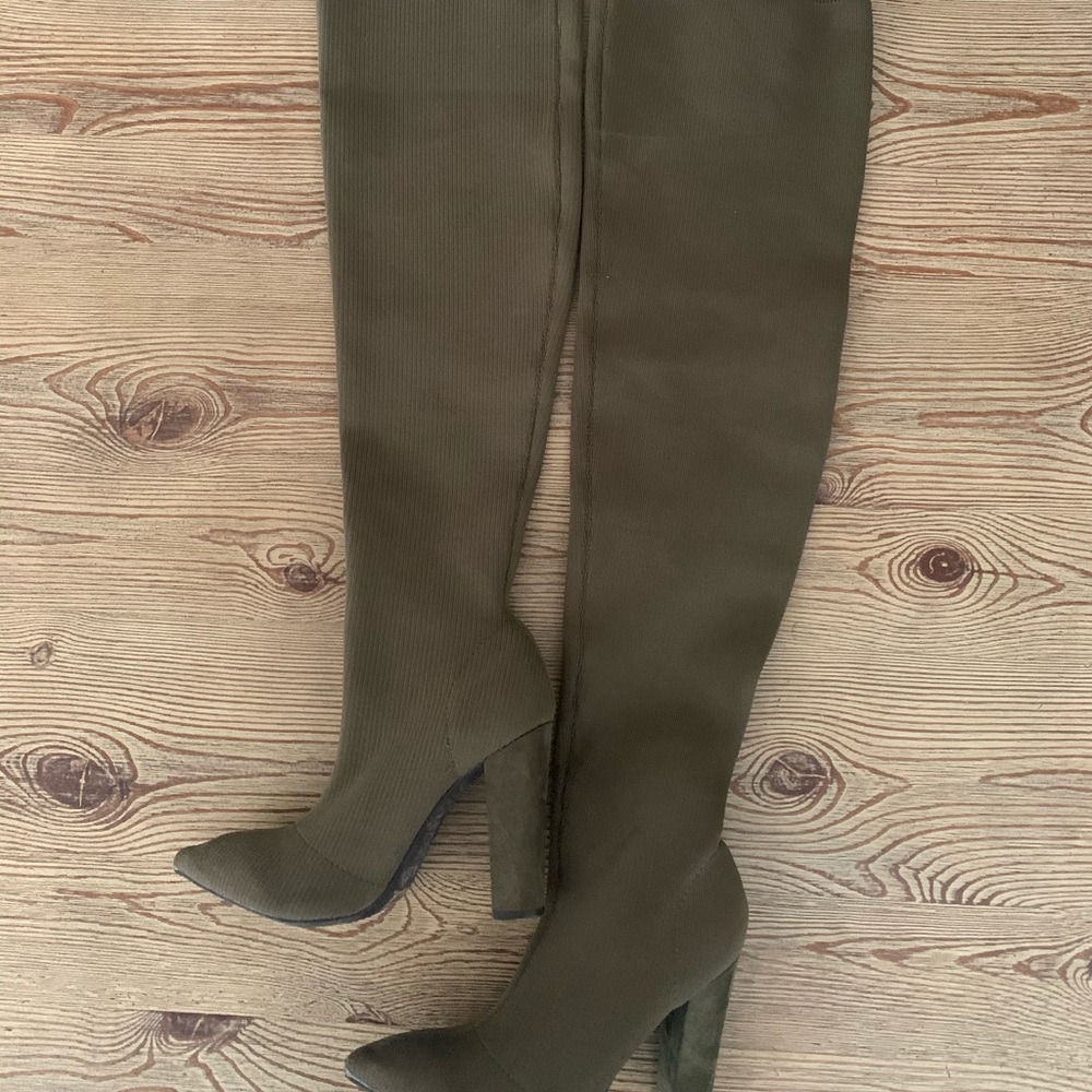 Thigh high heels